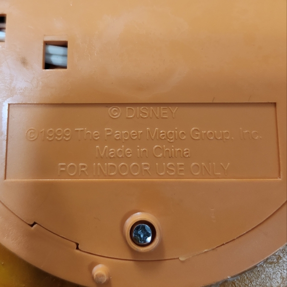 Disney Vintage 1999 "Winnie the Pooh" Light Up Halloween Pumpkin Jack-o-Lantern - Picture 12 of 12